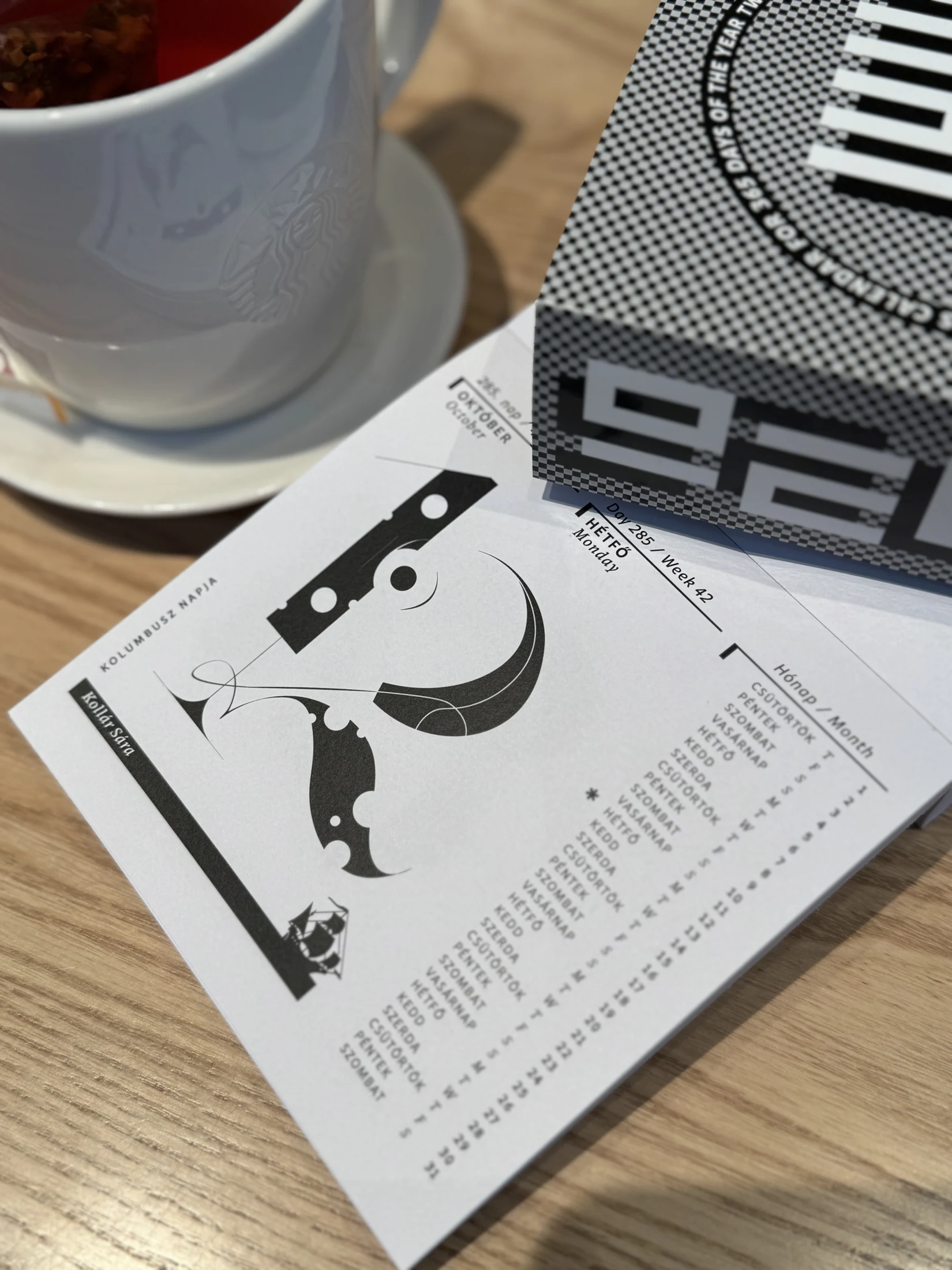 Typo calendar